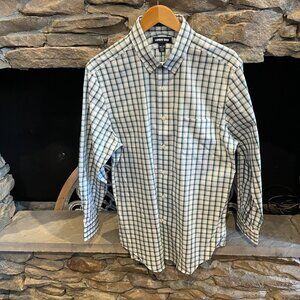 Lands' End Men's Long Sleeve Button Down Shirt, NWT